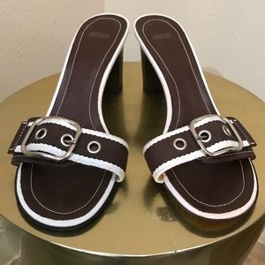 Coach sandals